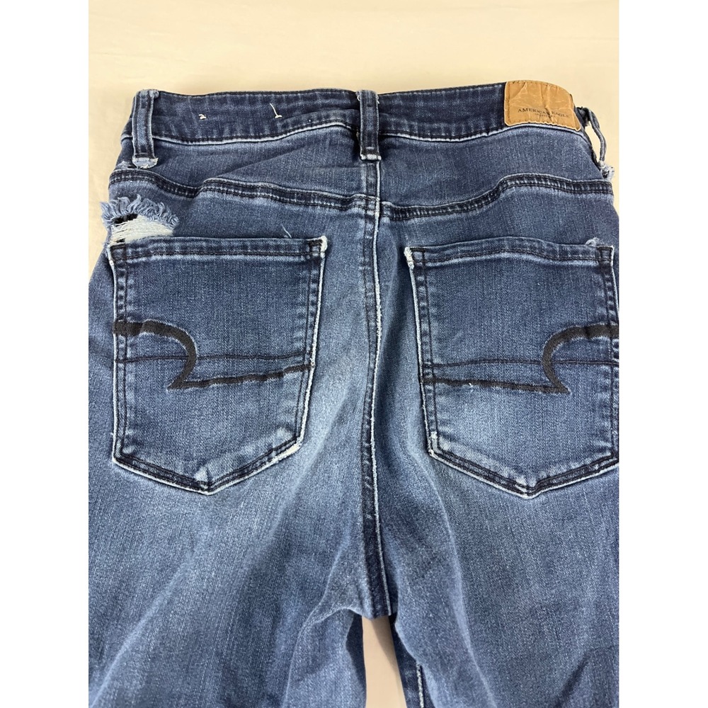 American Eagle Outfitters Super Stretch X Dark‎ Wash Skinny Jeans - Picture 7 of 8